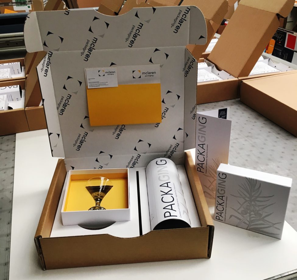 Premium gin packaging from McLaren